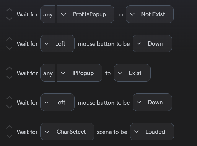 Host a match from the IP Hosting Dialog