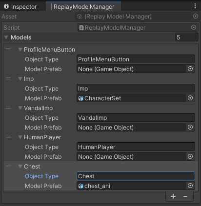 replay model manager